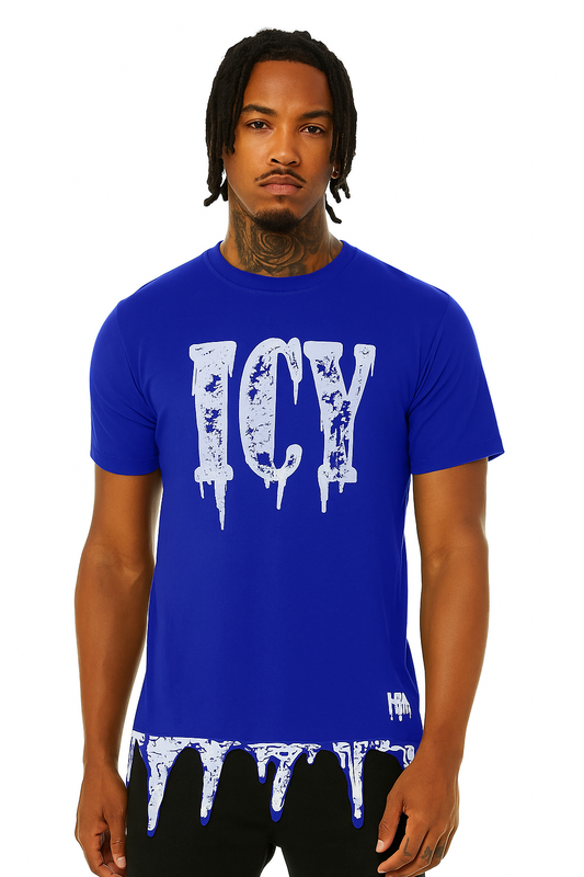 ICY Hem Drip Trademark "Icicle" Shirt Cut