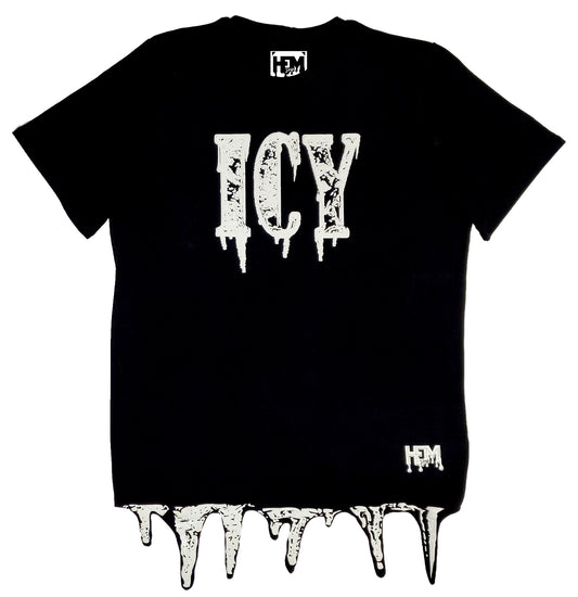 ICY Hem Drip Trademark "Icicle" Shirt Cut